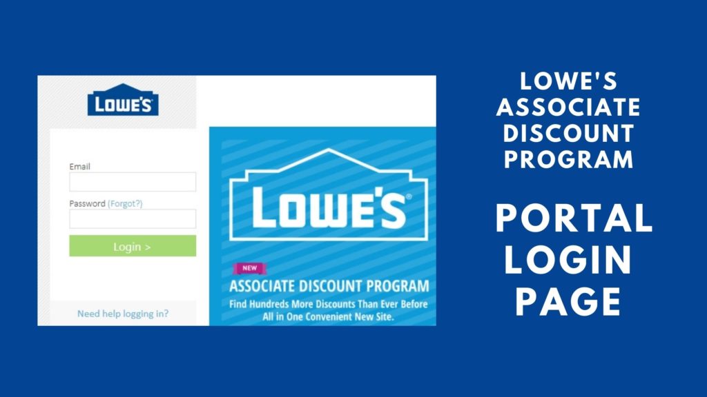 lowe's associate discount program